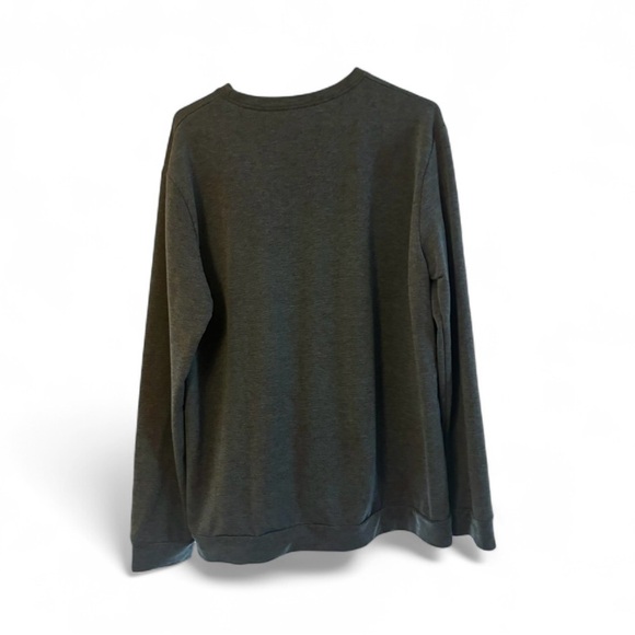 Gray 'One Thankful Mama' Women’s Crew Neck Sweatshirt - Picture 3 of 3